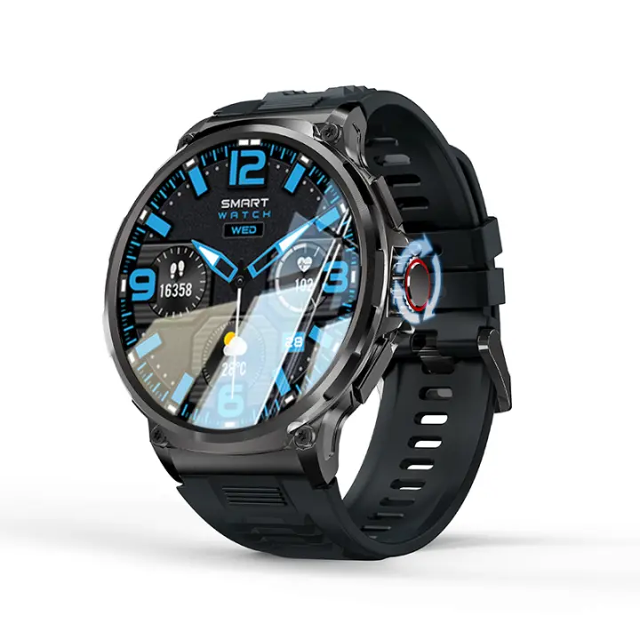 Reloj inteligente con seguimiento GPS para hombre, pulsera con Pantalla AMOLED Ultra HD de 2024 pulgadas, batería de 1,85 Mah, Bluetooth, llamadas, para Android e IOS, novedad de 710 - 1