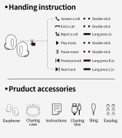 El diseño único puede cambiar el robot facial, auriculares inalámbricos intrauditivos, tapones para los oídos de alta calidad de color artista - details 9