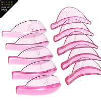 5 pares de pestañas de silicona Blackwings, almohadilla permanente para pestañas, varillas protectoras para levantamiento de pestañas 3D, accesorios para rizador de pestañas, herramientas aplicadoras - details 7