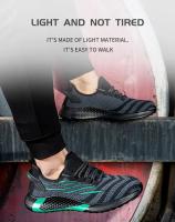 Zapatos De Seguridad 35-50 Para Hombre Y Mujer, Botas De Trabajo Con Punta De Acero, Zapatillas Indestructibles, Ligeras, Transpirables, Antigolpes, Zapatos De Construcción - details 17