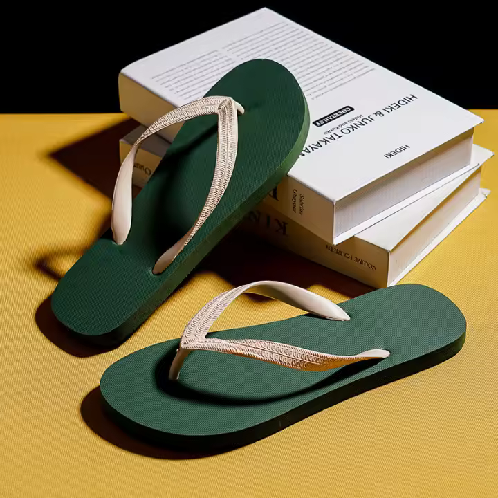 Chanclas de verano para hombre, nuevos zapatos de playa con punta versátil, ropa casual de moda, zapatillas geniales antideslizantes - 1