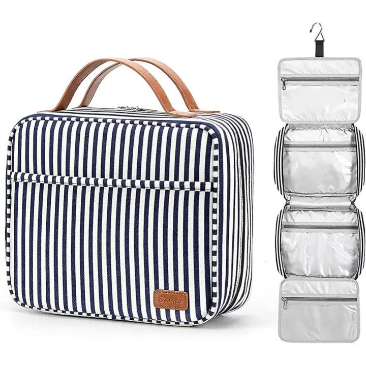 Hanging Travel Toiletry Bag,heilwiy Large Capacity Wash Bag Waterproof Cosmetic Bag - 1