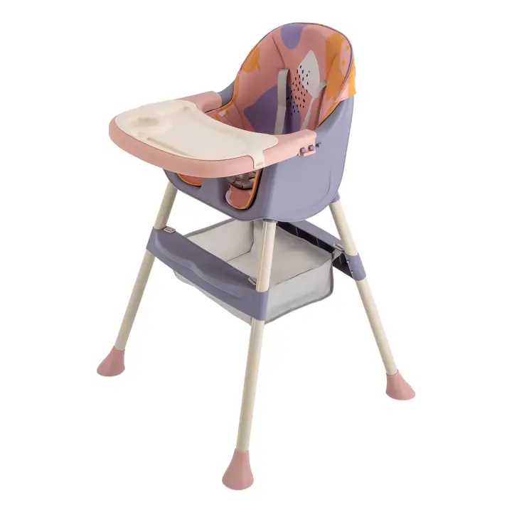 Chaise haute for bébé - 6 mois - Chaise haute for bébés et tout-petits con reposar-pieds-Plateau double amovible for bébés - 1
