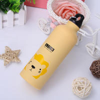 Termo portátil de 500ml para niños, botella de agua bonita para la escuela, frasco de vacío de animales encantadores para deportes al aire libre, Camping y senderismo - details 7
