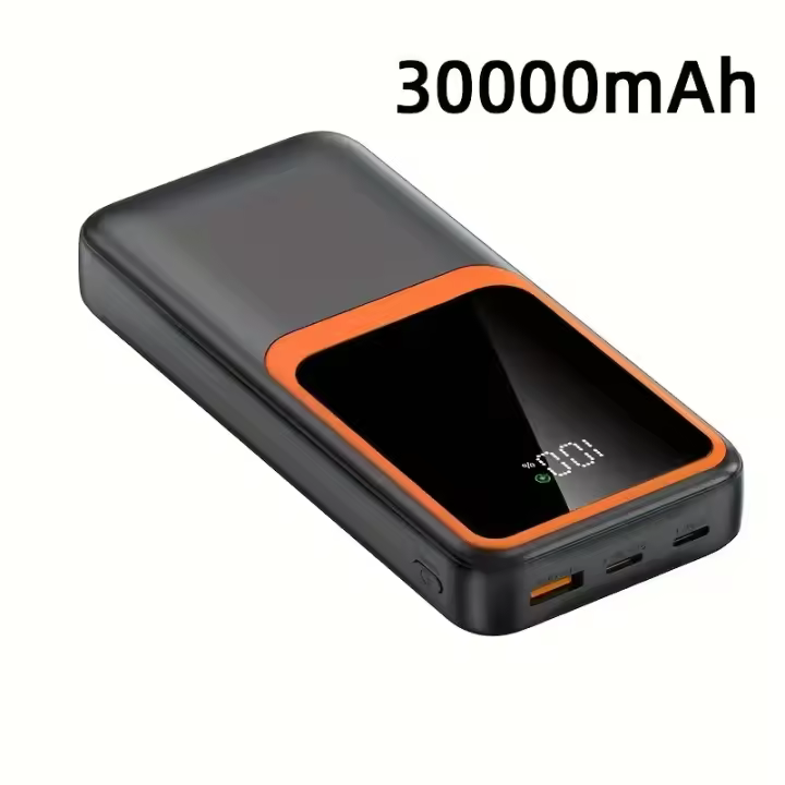 Batería de Alta Capacidad 30000mAh Conector Micro USB Carga Múltiple para Dispositivos - 1