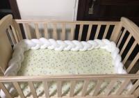 Almohada de Felpa para Cama de Bebé con Cola Anudada Decoración de Habitación Infantil Seguridad Rail de Cama Recomendado Unisex Año Recommendado: Bebé Edad Recomendada: Unisex - details 0