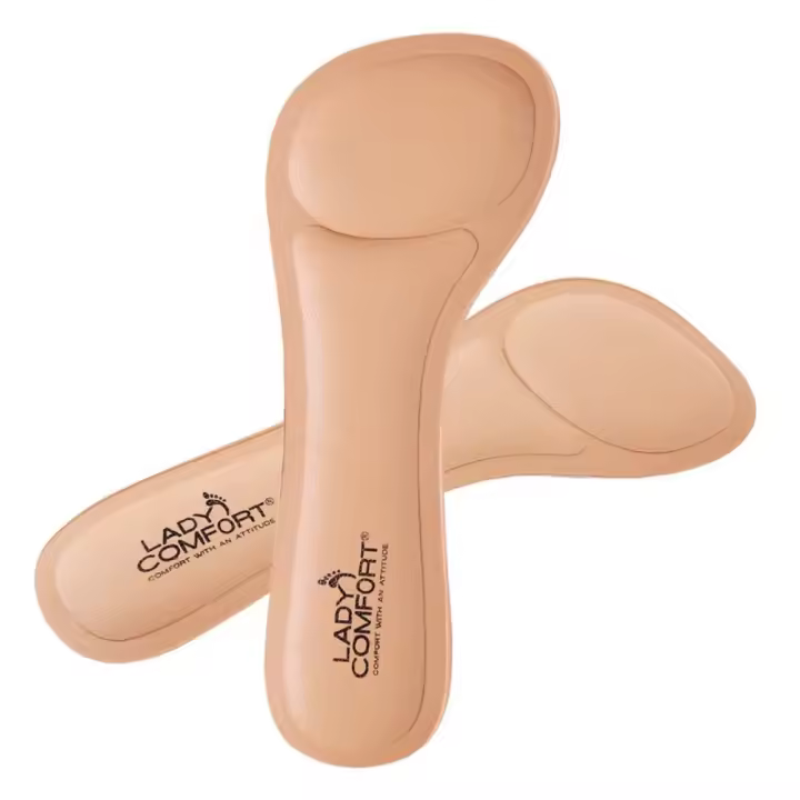 Inserciones antideslizantes de color sólido con cinta adhesiva, almohadilla suave para tacones altos, plantillas invisibles para sandalias que absorben el sudor, accesorios para sandalias - 1