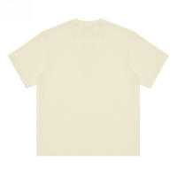 (Dinosaurio rugido) 320g de algodón puro de manga corta para hombres y mujeres, camiseta de verano - details 5