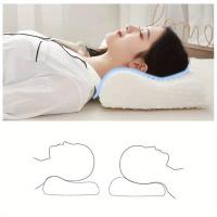 Almohada Ortopédica Natural Para Dormir, Almohada De Rebote Lento Para proteger Tu Cabeza, 1 unidad - details 3
