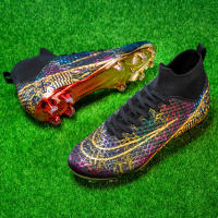 Botas de Fútbol Juvenil AG con Tacos Largos TPU – Suela Dorada Electrolítica, Transpirable y Amortiguada |   Tallas 36-46 - details 3