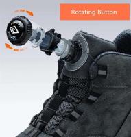 Zapatos de protección deportivos de seguridad para hombre con punta de acero, botas, zapatos de trabajo antipinchazos - details 22