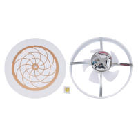 Ventilador de Techo LED Inteligente 220V, 20.5 Pulgadas, Luz Cálida, Luz Neutra, Luz Blanca - details 2