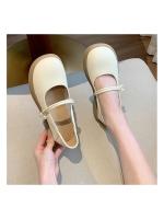 Mary Jane zapatos de las mujeres de suela plana solo zapatos verano 2025 nuevos dos desgaste un pedal con falda suave zapatos pequeños de cuero - details 4