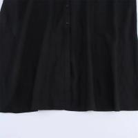 PB & ZA2025simple temperamento cómodo cuello halter sin espalda suelto sin mangas vestido con botones novedad de verano ropa de mujer - details 8