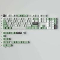 130key/set G November Fog Keycaps PBT Dye Subbed Key Caps Cherry Profile Keycap With 2.25U 2.75U 3U 7U Spacebar ISO Enter - details 0