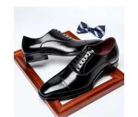 Zapatos formales de cuero para boda, clásicos, a la moda, para hombre, vestido de fiesta de oficina, zapatos para hombre - details 12