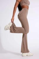 DAYS FIT JOY Pantalones de mujer con bolsillos, pantalones deportivos de cintura alta para yoga, levantamiento de cadera, secado rápido, ejercicio de carrera, - details 4