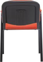 Confidente Ken Pro Tapizada En Tela I Silla De Conferencia con Base De Metal Negro I Silla De Oficina Sin Ruedas I Color:, Color:Negro - details 21