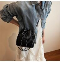 Elegante Bolso Minimalista Cierre de Cordón, Bolso de Mano para Mujeres, Finish Texturado, Accesorio de Moda Trendy - details 26