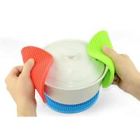 Posavasos de Silicona Resistente al Calor 18/14cm Redondo Posavasos de Mesa Antideslizantes para Cocina y Comedor - details 2