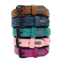 Collares personalizados cuero, Collar Perro, etiquetas identificación de nombre para perros pequeños medianos grandes Pitbull - details 5
