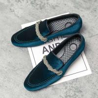 2023 zapatos cómodos del partido del ante del espectáculo del zapato de cuero de los hombres del Reino Unido del nuevo diseño de la moda - details 10