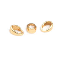 7x3,5 MM 6x4MM 7x5MM 9x4MM 18K Color oro latón dijes conector colgantes cierres suministros para fabricación de joyas accesorios Diy - details 9