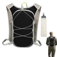 Chaleco de hidratación para correr transpirable, bolsa de hidratación para correr, ultraligera, impermeable, Material de nailon, mochila de agua con múltiples bolsillos - details 12
