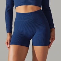 Pantalones cortos deportivos para mujer, mallas transpirables de cintura alta para yoga, correr, ciclismo, entrenamiento, gimnasio, verano - details 5