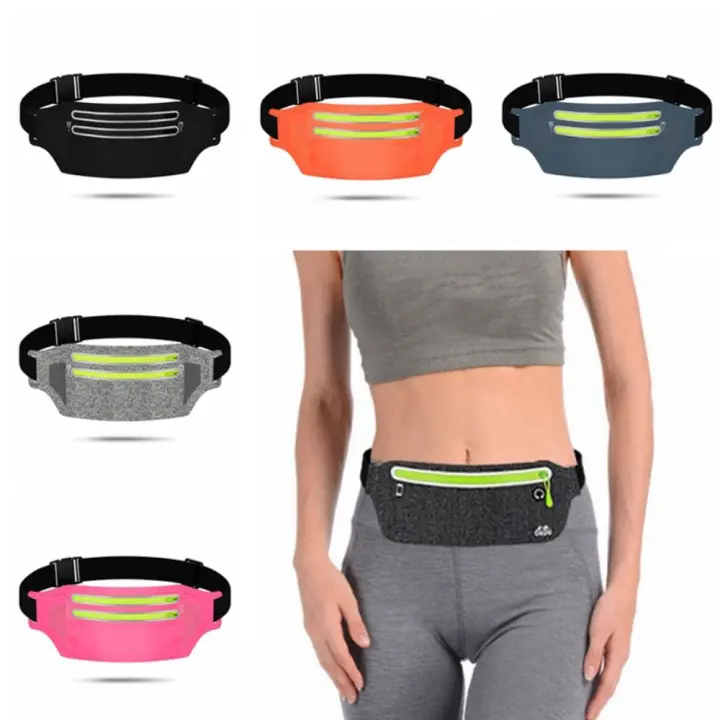 Riñonera deportiva ultrafina, bolsa multifuncional ajustada para teléfono para correr, bolsa deportiva para teléfono de gran capacidad y alta elasticidad - 1