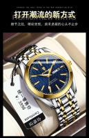 Reloj de hombre de marca suiza nuevo reloj de cuarzo con calendario dual luminoso impermeable - details 11