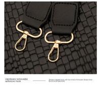 Mochilas de patrón tejidas de cuero suave para bolsos de moda para mujeres y mochilas de gran capacidad para mujeres - details 40