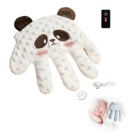 Almohada calmante para dormir de bebé, acapa automáticamente, Palma de felpa a coaxial, artefacto para dormir, seguridad eléctrica cómoda antifright - details 14