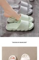 Chanclas de Pareja Suaves Suela Gruesa para Hogar y Exteriores Estilo de Playa para Hombres en Verano - details 8
