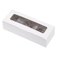 Cajas de macarrones con ventana de exhibición transparente, contenedor de macarrones o Kit de caja de embalaje para pasteles, postres de Chocolate A, 25 piezas - details 2