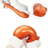 Leten enorme trasero gran penetración Anal Plug masajeador de próstata consoladores suaves suministros para adultos juguetes sexuales para mujeres hombres Gay - details 3