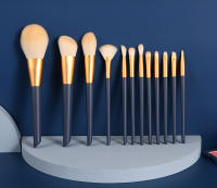 Set de 12 Brochas de Maquillaje Profesionales para Mujeres Herramienta de Cosméticos Ideal para Sombra de Ojos y Base en Polvo - details 0