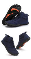 Botas de nieve impermeables para hombre y mujer, botines informales de felpa para mantener el calor, Unisex, Invierno - details 22