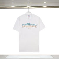 Camiseta deportiva de algodón puro para hombre, cuello redondo, estampado frontal, estilo informal básico para verano - details 11