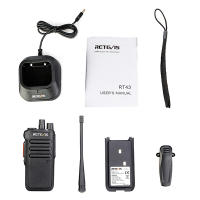 Radio de Camino Digital Retevis 5W UHF 400-480MHz 32CH Cargador USB Resistente al Agua - details 0