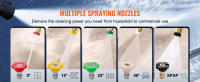 SucceBuy Bomba de lavado a presión, émbolo triple horizontal de eje de 1", 4000 PSI, 4.0GPM, 5 boquillas, compatible con Simpson - details 3