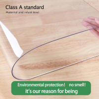 Mantel de PVC Transparente Resistente al Calor y Impermeable Cubierta de Mesa Suave de Vidrio - details 5