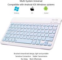 Miniteclado inalámbrico Portátil con Bluetooth, recargable para Apple, iPad, iPhone, Samsung, tableta, teléfono, iOS, Android, Windows - details 22
