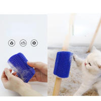Peine extraíble para mascotas, cepillo de frotamiento para esquina de gato, peine de masaje para depilación de mascotas, suministros para mascotas - details 4