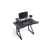 Mesa de Escritorio con Ruedas Escritorio de Oficina Extraíble con Estante para PC Impresora Blanco - details 10