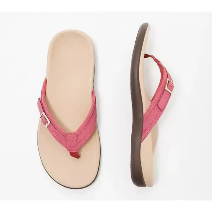 Sandalias ortopédicas de verano para mujer, pantuflas para el hogar, chanclas informales para mujer - 1