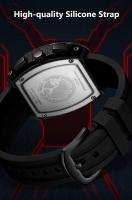 Reloj Deportivo de Moda para Hombres Leten Cuarzo Premium Correa de Silicona Impermeable - details 6