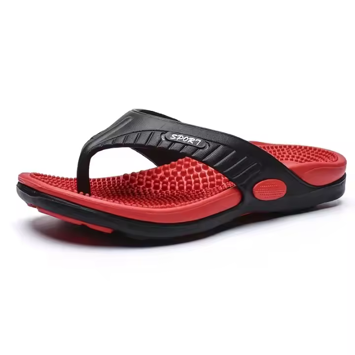Chanclas de Masaje para Hombre Zapatos de Playa Transpirables de Verano - 1