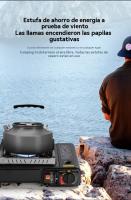 Estufa de Picnic Portátil Parrilla para Barbacoa al Aire Libre Estufa de Olla Caliente para el Hogar Estufa de Gas - details 8