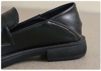 El vestido puntiagudo de las mujeres cómodos zapatos casuales del centavo de la espuma de la memoria usan zapatillas de deporte - details 4